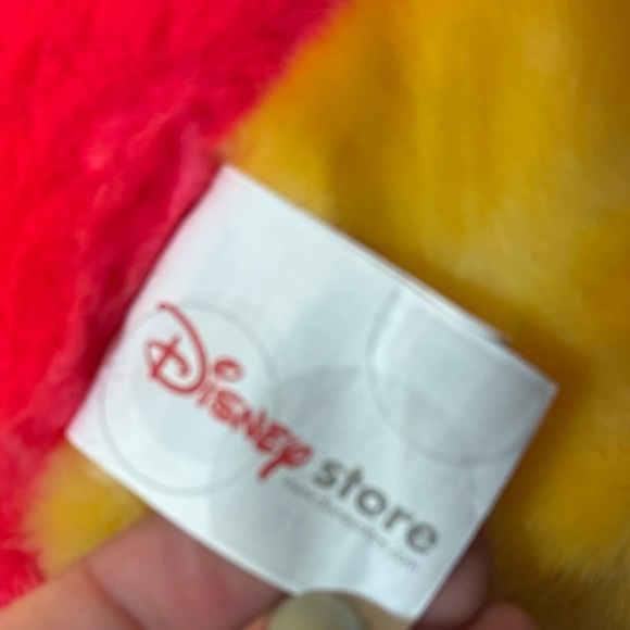 Tigger Hot Pink Plush 14" Ice Cream Winnie The Pooh Tigger Disney Store VTG Rare - Picture 9 of 9